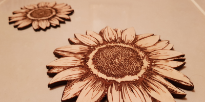 Sunflower Coaster
